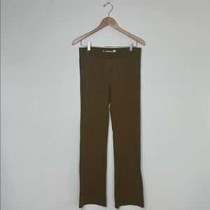 Betabrand Olive‎ Straight-Leg Trousers